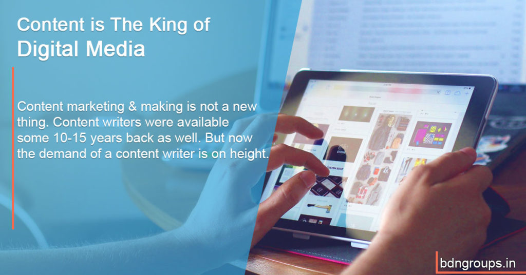 Content is The King of Digital Media